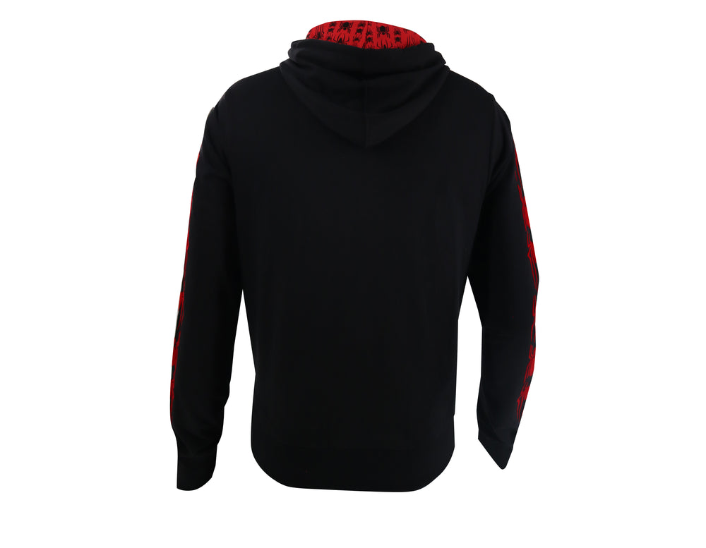 Sudadera Spider-Man con capucha para niño diseño Miles Morales — vista de espalda